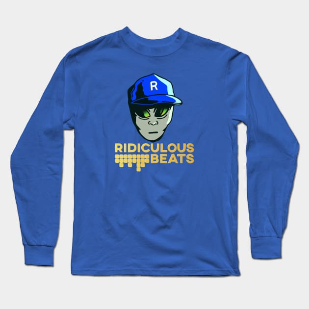 Ridiculous Beats Alien Long Sleeve T-Shirt by ridiculousbeats